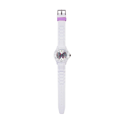 Tikkers TK0052 Kids Flutter Collection White Silicon Strap - Κοσμηματοπωλείο Goldy