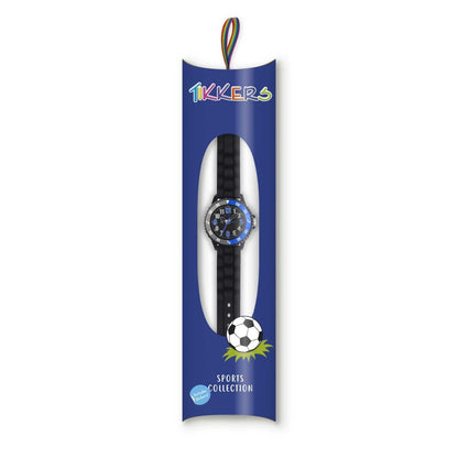 Tikkers TK0116 Kids Sport Collection Black Silicon Strap - Κοσμηματοπωλείο Goldy