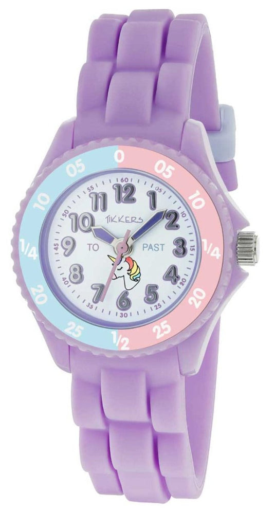 Tikkers TK0147 Kids Magical Collection Purple Silicon Strap - Κοσμηματοπωλείο Goldy