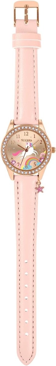 Tikkers TK0201 Kids Magical Collection Pink Leather Strap - Κοσμηματοπωλείο Goldy