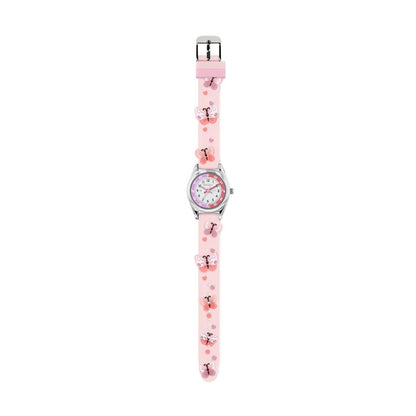 Tikkers TK0206 Kids Flutter Collection Pink Silicon Strap - Κοσμηματοπωλείο Goldy