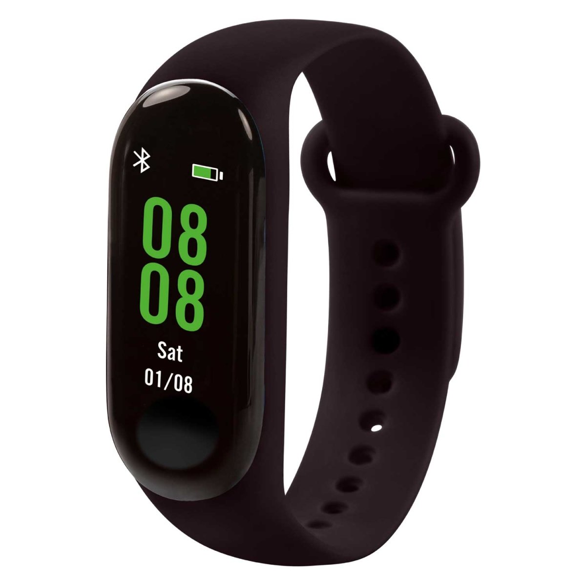 Tikkers TKS01-0002 Kids Smart Fitness Tracker Black Silicon Strap - Κοσμηματοπωλείο Goldy