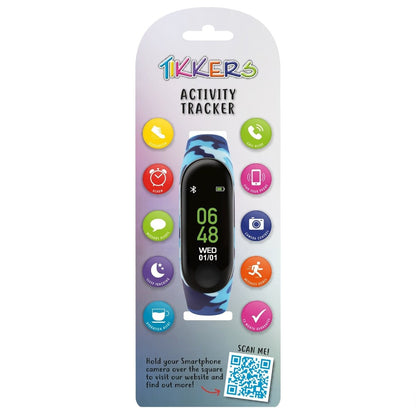 Tikkers TKS01-0003 Kids Smart Fitness Tracker Blue Silicon Strap - Κοσμηματοπωλείο Goldy