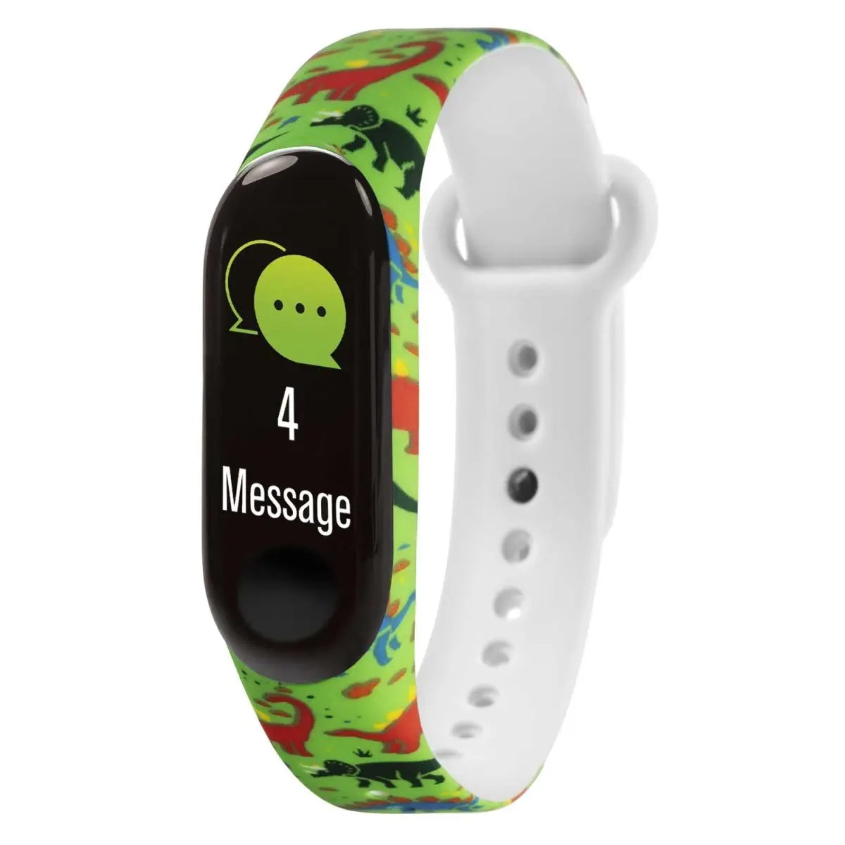 Tikkers TKS01 0007 Kids Smart Fitness Tracker Green Strap Goldy