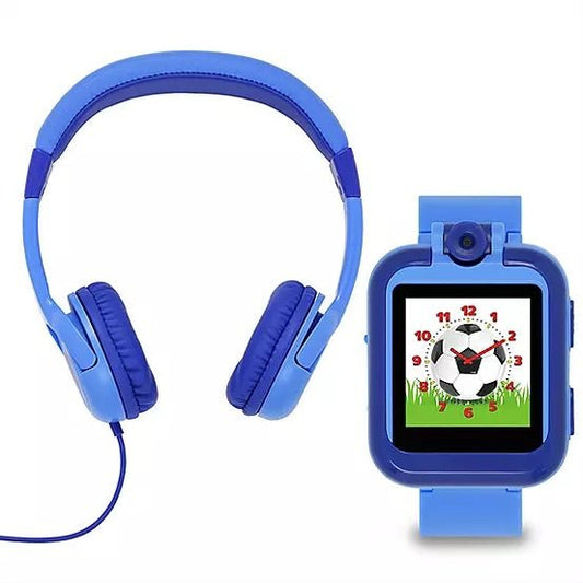 Tikkers TKS02-00002 Kids Smartwatch & Headphone Set Blue Silicon Strap - Κοσμηματοπωλείο Goldy