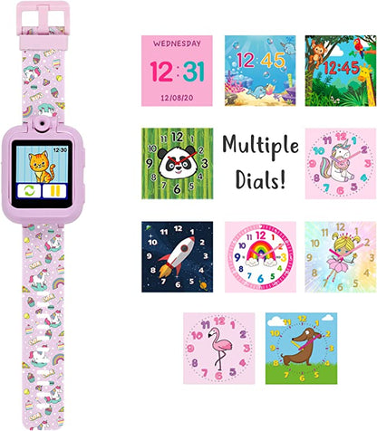 Tikkers TKS02-00003 Kids Smartwatch & Headphone Set Purple Silicon Strap - Κοσμηματοπωλείο Goldy