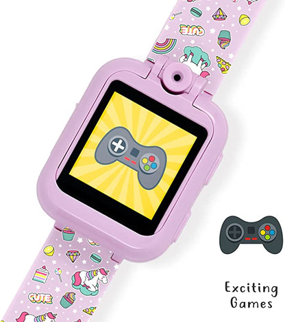 Tikkers TKS02-00003 Kids Smartwatch & Headphone Set Purple Silicon Strap - Κοσμηματοπωλείο Goldy