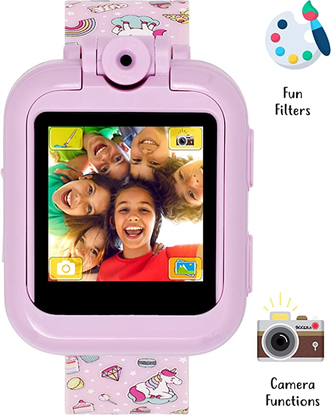 Tikkers TKS02-00003 Kids Smartwatch & Headphone Set Purple Silicon Strap - Κοσμηματοπωλείο Goldy