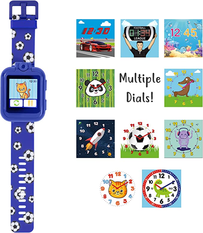 Tikkers TKS02-00004 Kids Smartwatch & Headphone Set Blue Silicon Strap - Κοσμηματοπωλείο Goldy