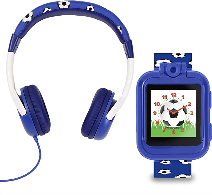 Tikkers TKS02-00004 Kids Smartwatch & Headphone Set Blue Silicon Strap - Κοσμηματοπωλείο Goldy