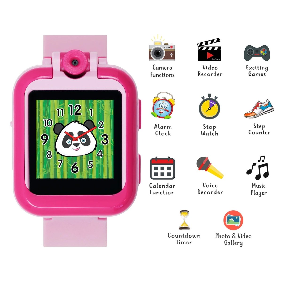 Tikkers TKS02-0001 Kids Smartwatch & Headphone Set Pink Silicon Strap - Κοσμηματοπωλείο Goldy