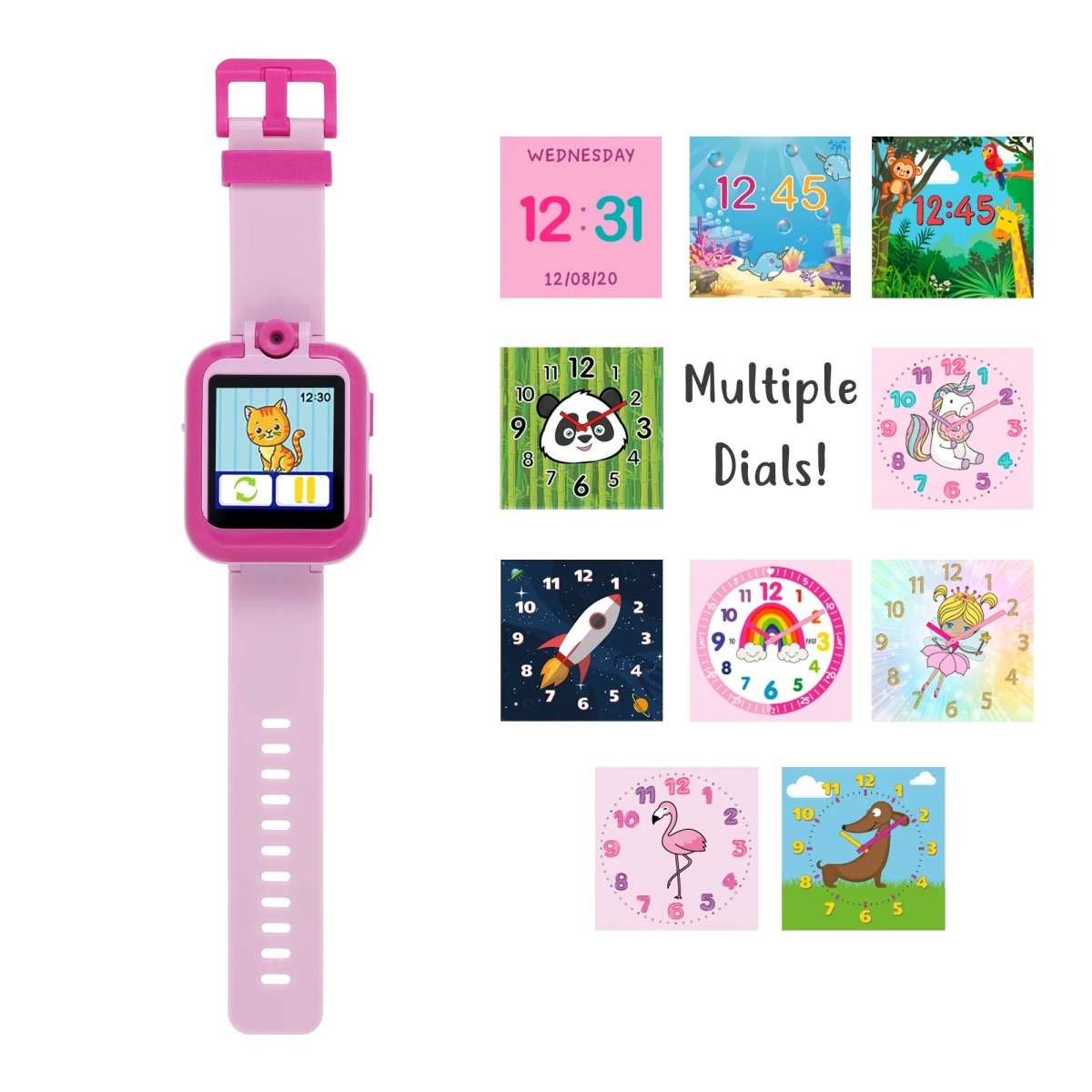 Tikkers TKS02-0001 Kids Smartwatch & Headphone Set Pink Silicon Strap - Κοσμηματοπωλείο Goldy