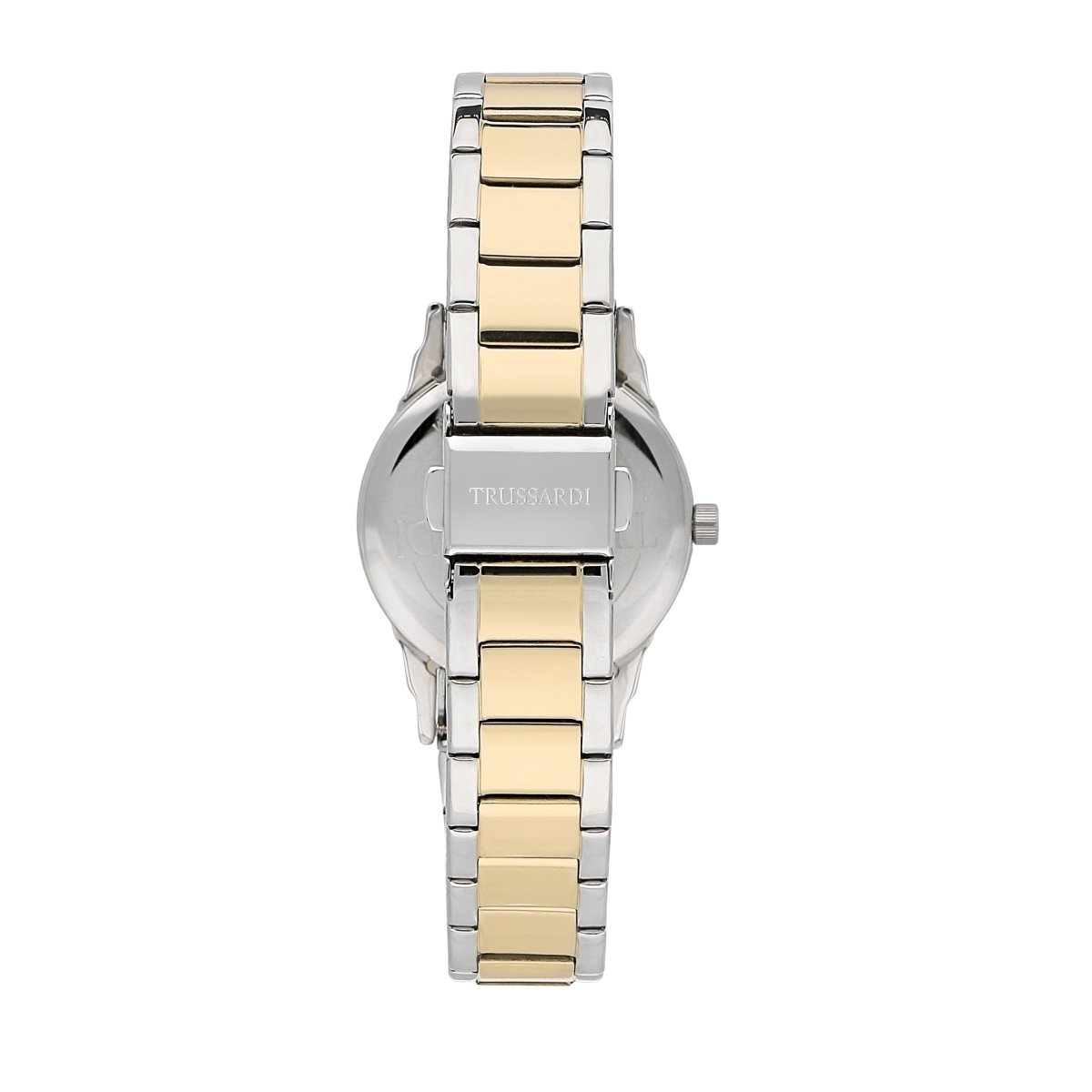 TRUSSARDI R2453141503 T-Bent Two Tone Stainless Steel Bracelet - Κοσμηματοπωλείο Goldy