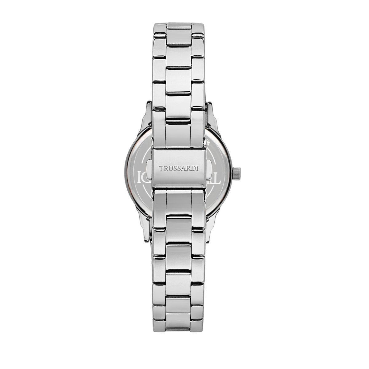 TRUSSARDI R2453141509 T-Bent Silver Stainless Steel Bracelet - Κοσμηματοπωλείο Goldy