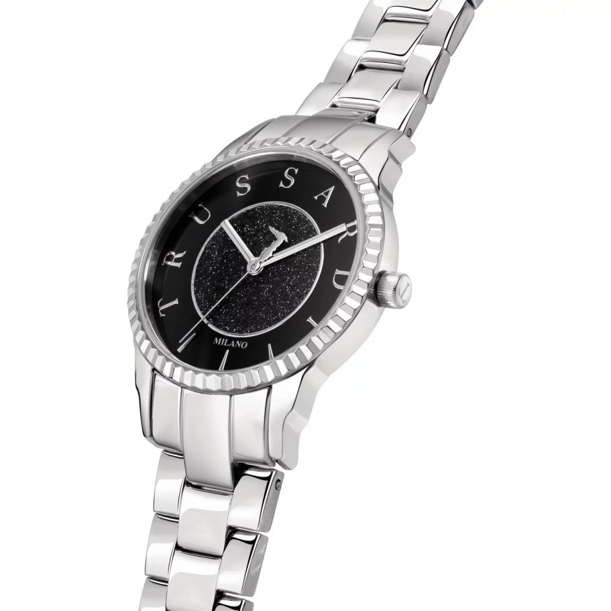 TRUSSARDI R2453144503 T-Bent Silver Stainless Steel Bracelet - Κοσμηματοπωλείο Goldy