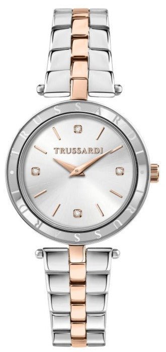 TRUSSARDI R2453145516 T-Shiny Two Tone Stainless Steel Bracelet - Κοσμηματοπωλείο Goldy