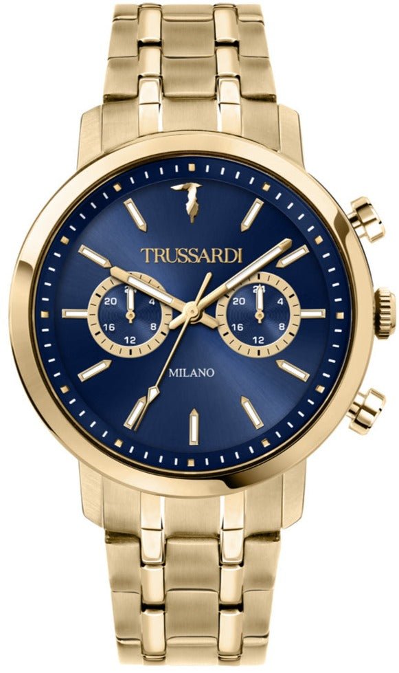 TRUSSARDI R2453147002 T-Couple Gold Stainless Steel Bracelet - Κοσμηματοπωλείο Goldy