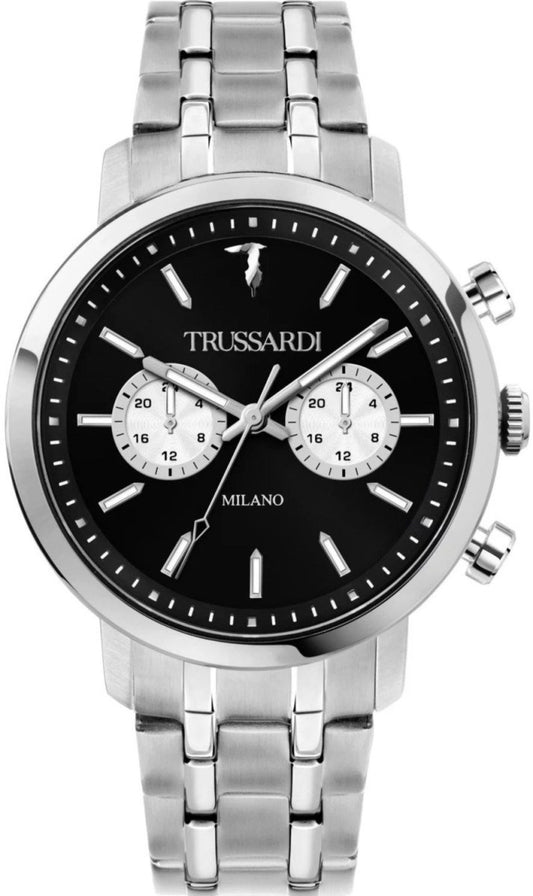 TRUSSARDI R2453147003 T-Couple Silver Stainless Steel Bracelet - Κοσμηματοπωλείο Goldy