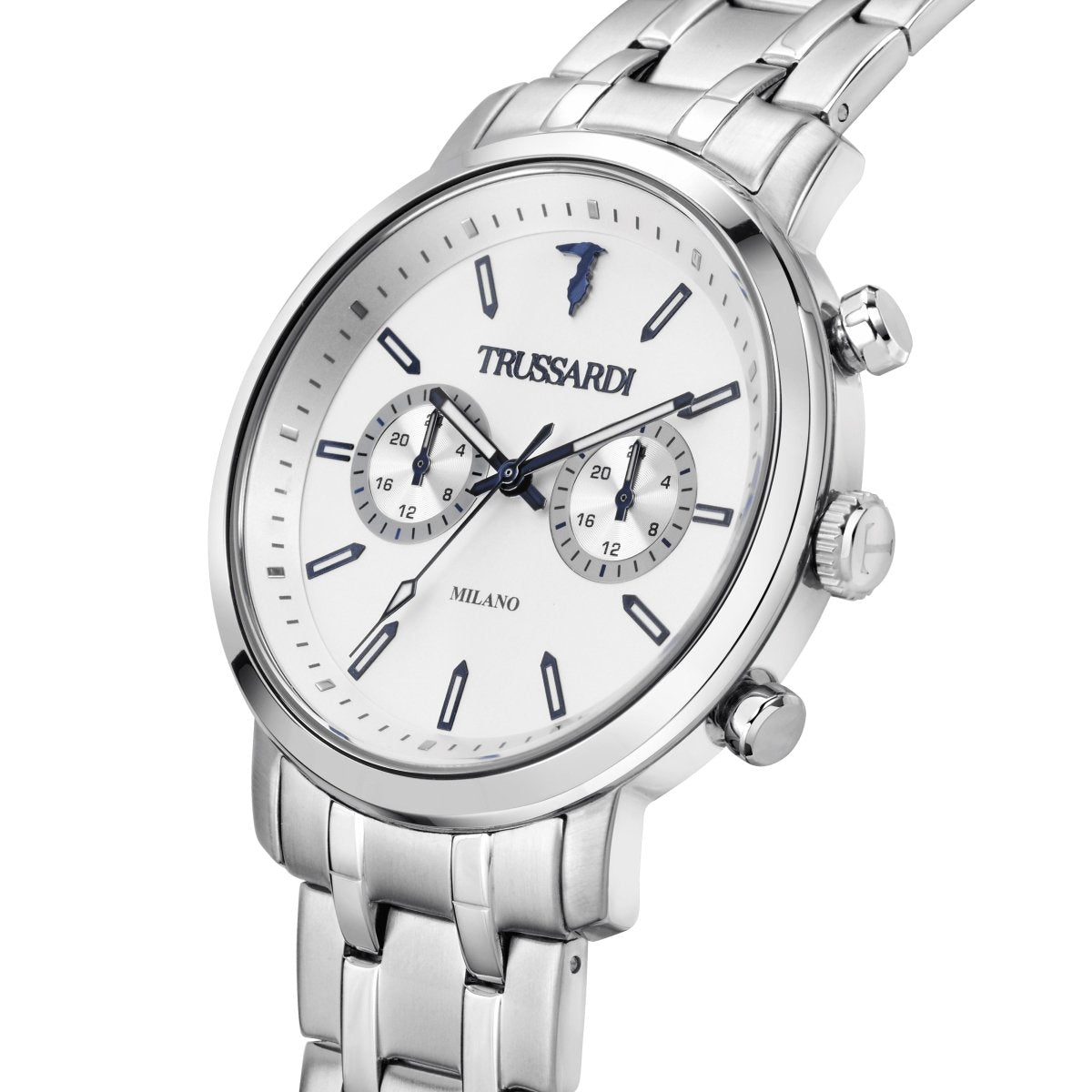 TRUSSARDI R2453147004 T-Couple Silver Stainless Steel Bracelet - Κοσμηματοπωλείο Goldy