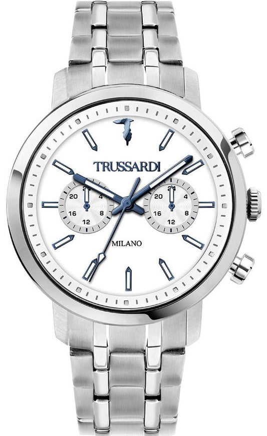 TRUSSARDI R2453147004 T-Couple Silver Stainless Steel Bracelet - Κοσμηματοπωλείο Goldy