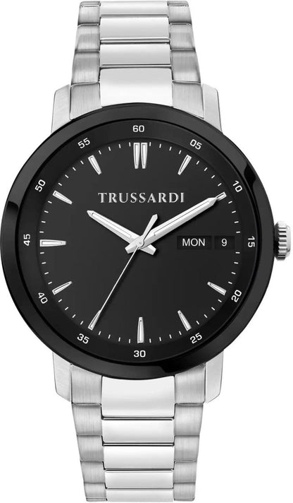 TRUSSARDI R2453147015 T-Couple Silver Stainless Steel Bracelet - Κοσμηματοπωλείο Goldy