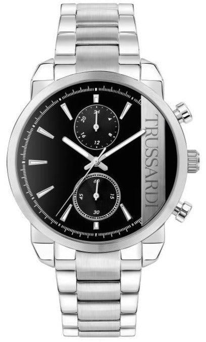 TRUSSARDI R2453154002 T-City Multifunction Stainless Steel Bracelet - Κοσμηματοπωλείο Goldy