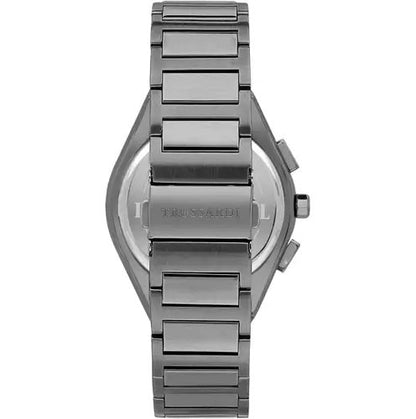 TRUSSARDI R2453156003 T-Big Grey Stainless Steel Bracelet - Κοσμηματοπωλείο Goldy