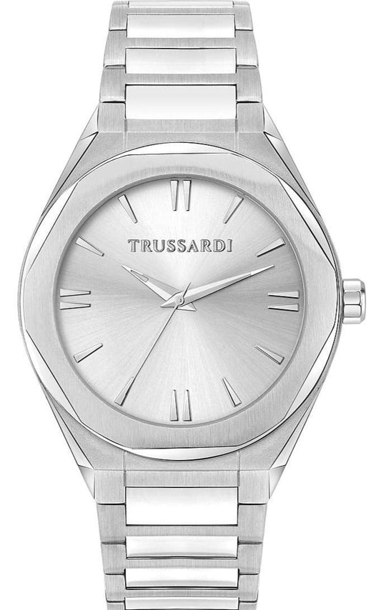 TRUSSARDI R2453156006 Big Wrist Multifunction Stainless Steel Bracelet - Κοσμηματοπωλείο Goldy