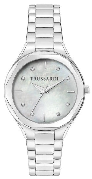 TRUSSARDI R2453157502 T-Small Diamonds Stainless Steel Bracelet - Κοσμηματοπωλείο Goldy