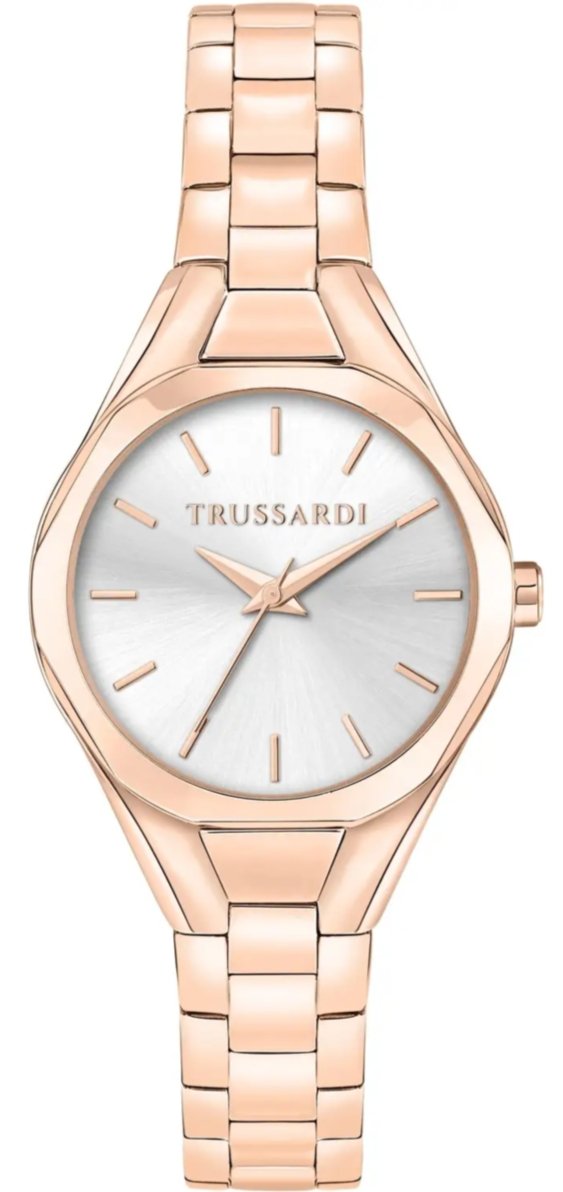 TRUSSARDI R2453157508 Metropolitan Rose Gold Stainless Steel Bracelet - Κοσμηματοπωλείο Goldy