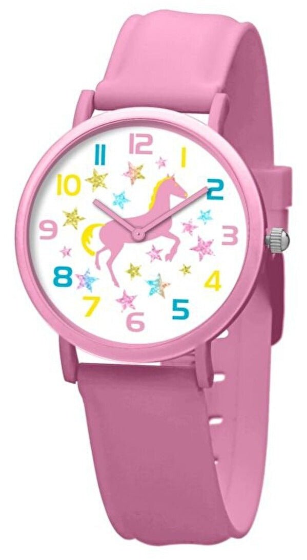 U.S. POLO USP3185PK Kids Pink Silicon Strap - Κοσμηματοπωλείο Goldy