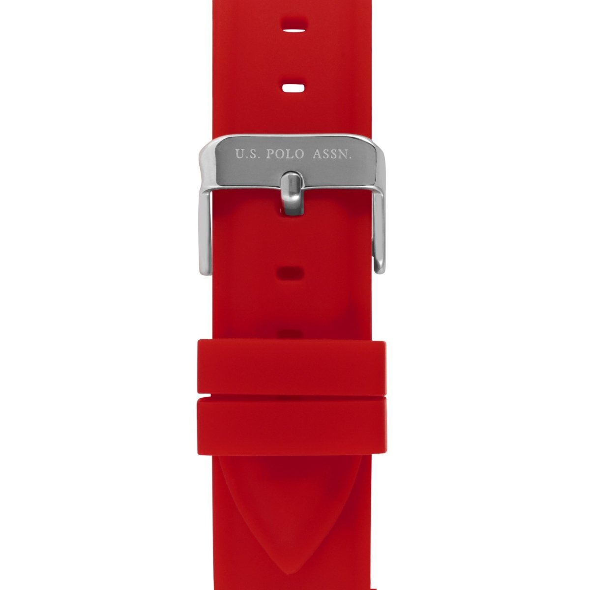 U.S. POLO USP3186HT Kids Red Silicon Strap - Κοσμηματοπωλείο Goldy