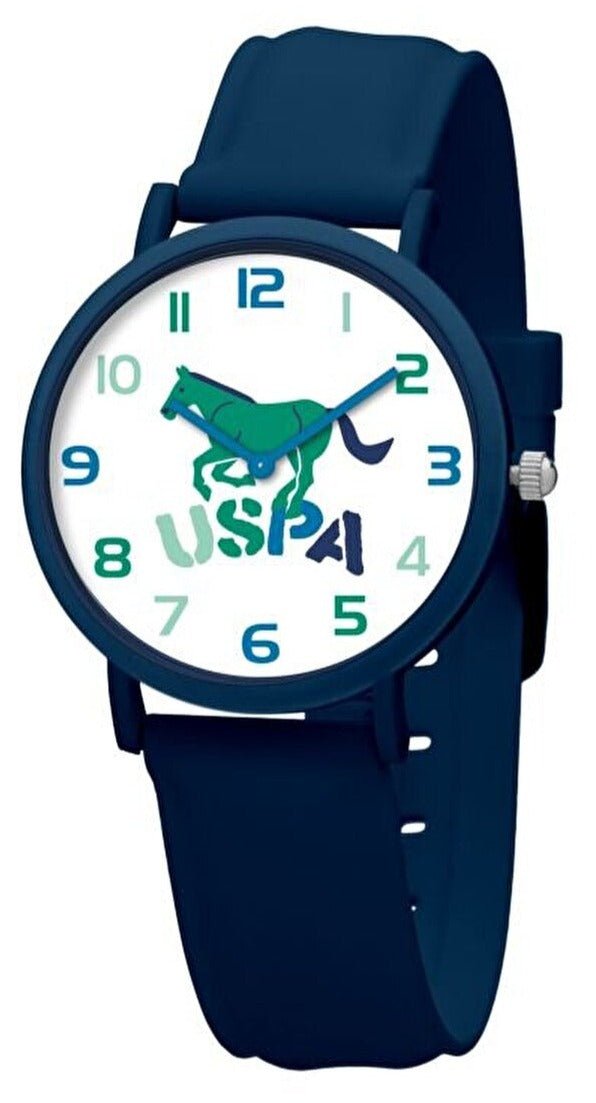 U.S. POLO USP3190GR Kids Blue Silicon Strap - Κοσμηματοπωλείο Goldy