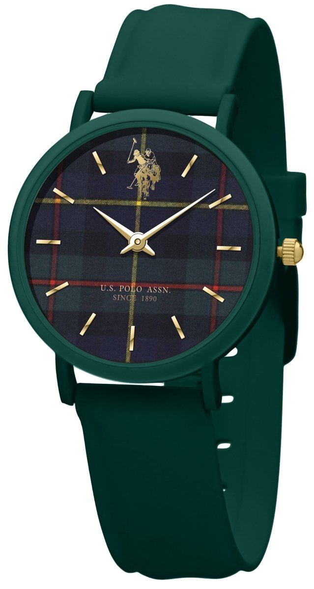 U.S. POLO USP3226GR Remy Green Silicon Strap - Κοσμηματοπωλείο Goldy