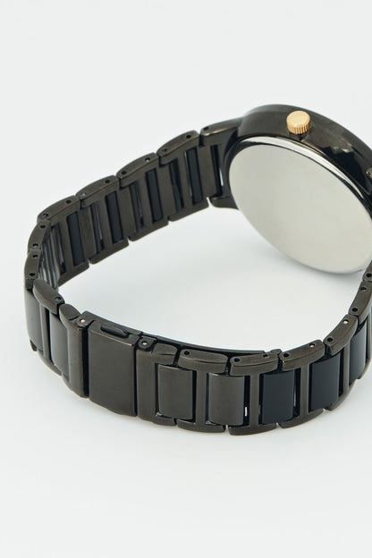 U.S POLO USP4894BK Alexandre Black Stainless Steel Bracelet - Κοσμηματοπωλείο Goldy
