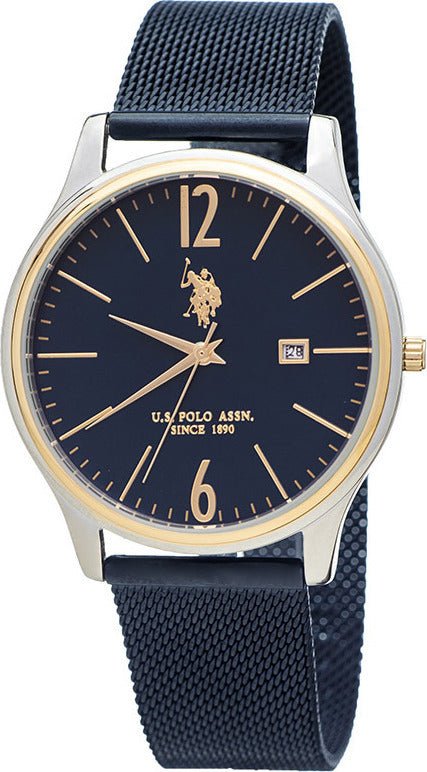 U.S. POLO USP4952BL Blake Blue Stainess Steel Bracelet - Κοσμηματοπωλείο Goldy