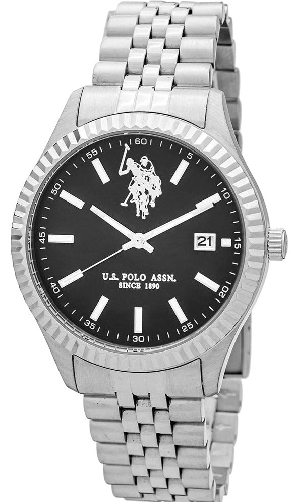 U.S. POLO USP4991BK Damian Stainless Steel Watch - Κοσμηματοπωλείο Goldy