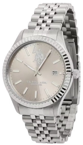 U.S. POLO USP4993ST Damian Stainless Steel Watch - Κοσμηματοπωλείο Goldy