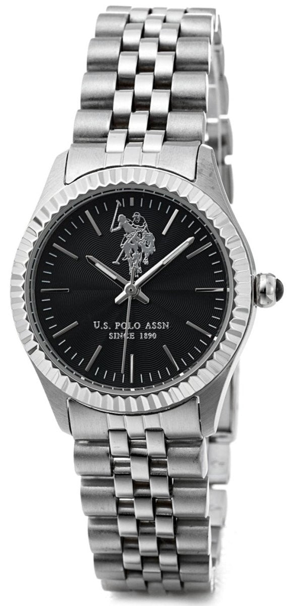 U.S. POLO USP5503BK Azure Stainless Steel Watch - Κοσμηματοπωλείο Goldy