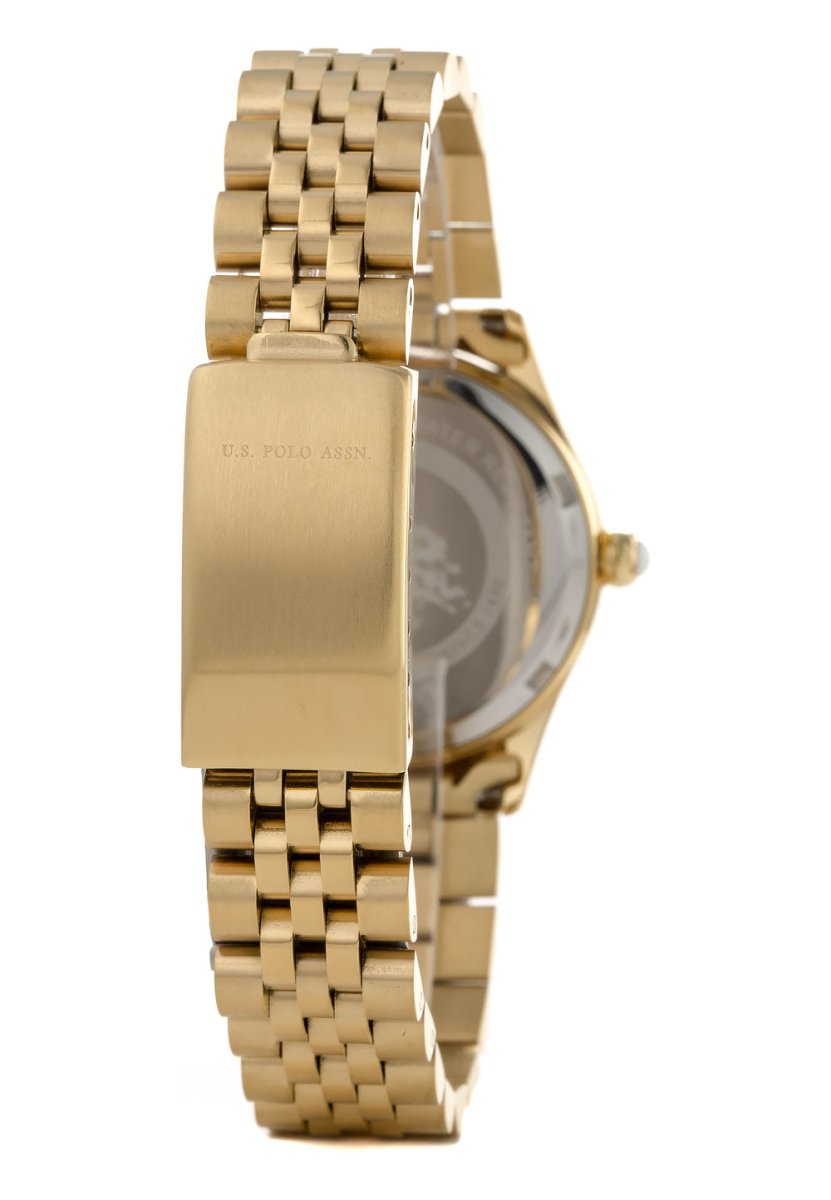 U.S. POLO USP5655YG Azure Gold Stainless Steel Watch - Κοσμηματοπωλείο Goldy