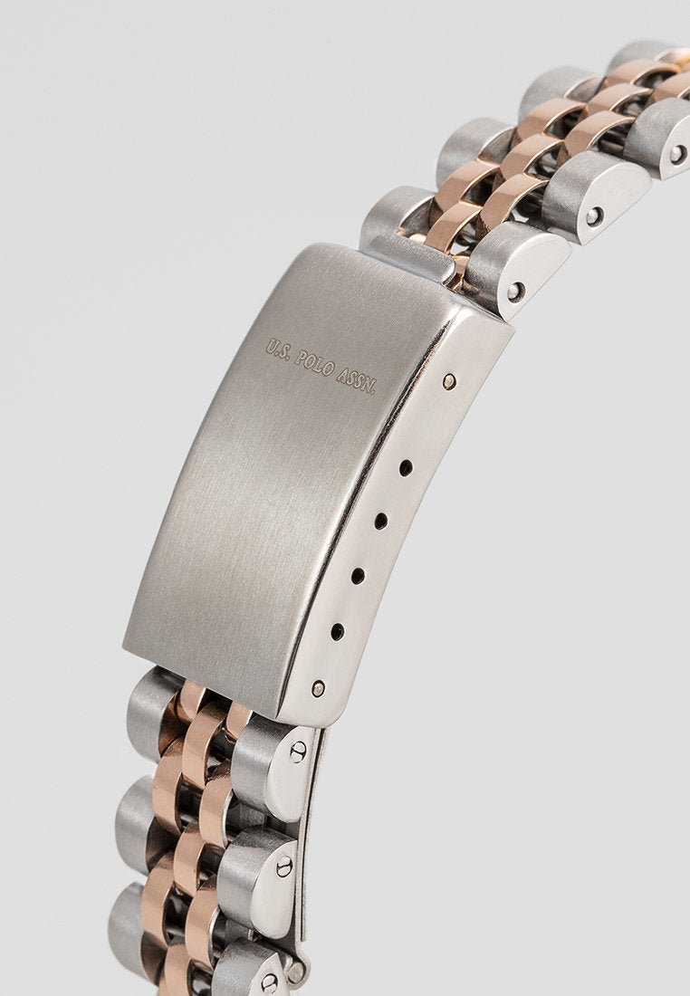 U.S. POLO USP5768BL Two Tone Stainless Steel Bracelet - Κοσμηματοπωλείο Goldy