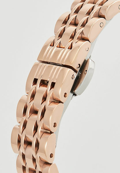 U.S. POLO USP5836BL Harper Rose Gold Stainless Steel Bracelet - Κοσμηματοπωλείο Goldy