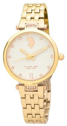 U.S. POLO USP5983YG Margot Gold Stainless Steel Bracelet - Κοσμηματοπωλείο Goldy