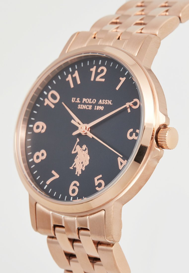 U.S. POLO USP5990RG Paxton Rose Gold Metallic Bracelet - Κοσμηματοπωλείο Goldy