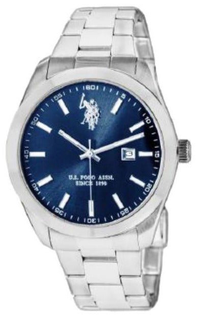 U.S. POLO USP7062BL Ethan Stainless Steel Bracelet - Κοσμηματοπωλείο Goldy