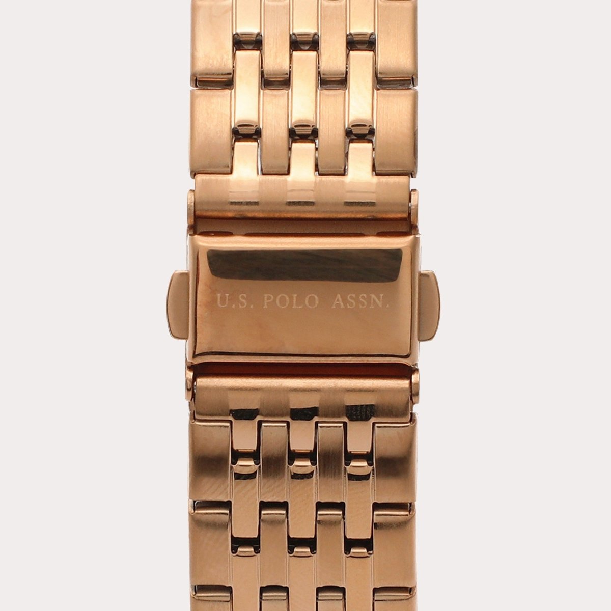 U.S. POLO USP8006RG Claire Rose Gold Stainless Steel Bracelet - Κοσμηματοπωλείο Goldy