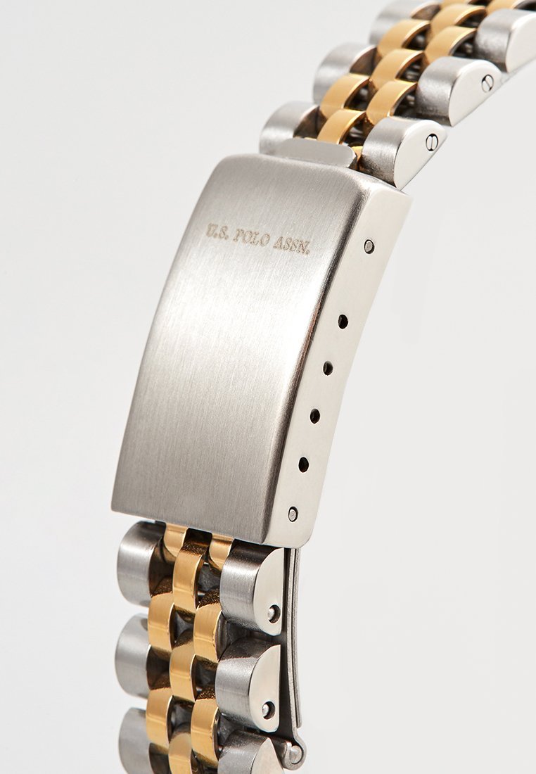 U.S. POLO USP8018BK Azure Two Tone Stainless Steel Bracelet - Κοσμηματοπωλείο Goldy