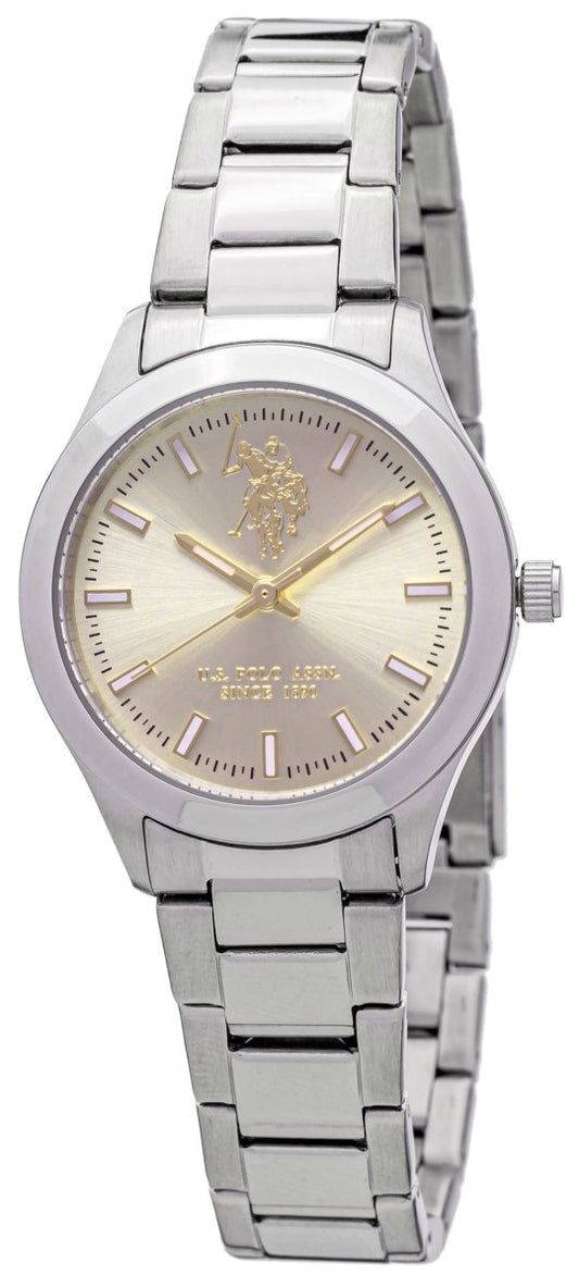 U.S. POLO USP8032YG Layla Stainless Steel Bracelet - Κοσμηματοπωλείο Goldy