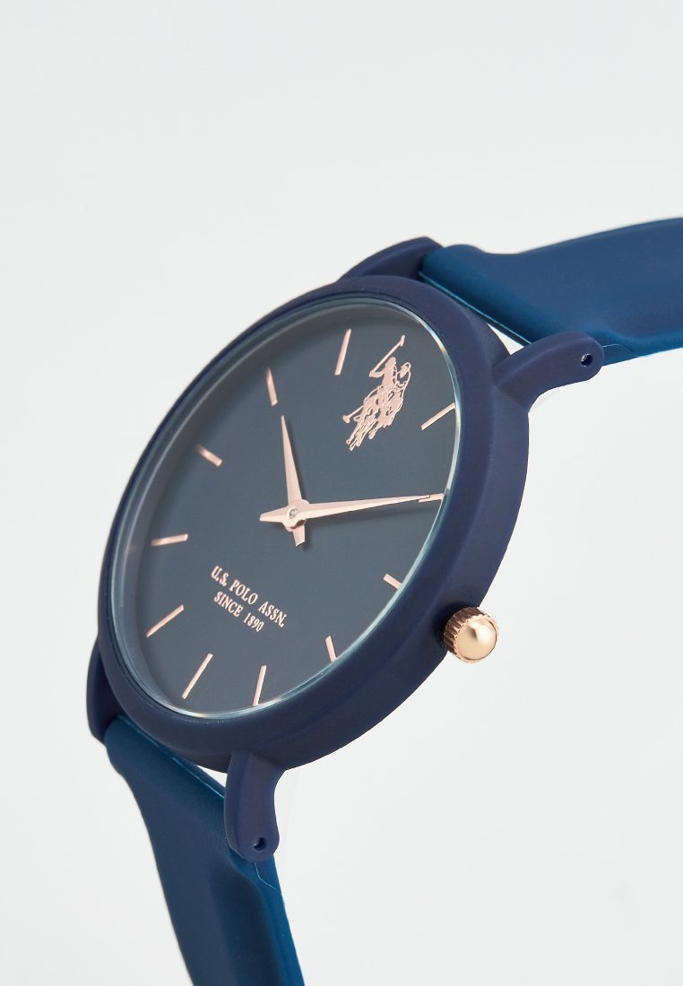 U.S. POLO USP8060BL Lucy Blue Silicon Strap - Κοσμηματοπωλείο Goldy