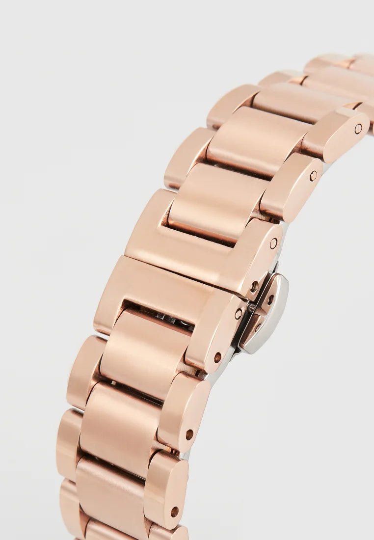 U.S. POLO USP8090RG Olympia Rose Gold Stainless Steel Bracelet - Κοσμηματοπωλείο Goldy